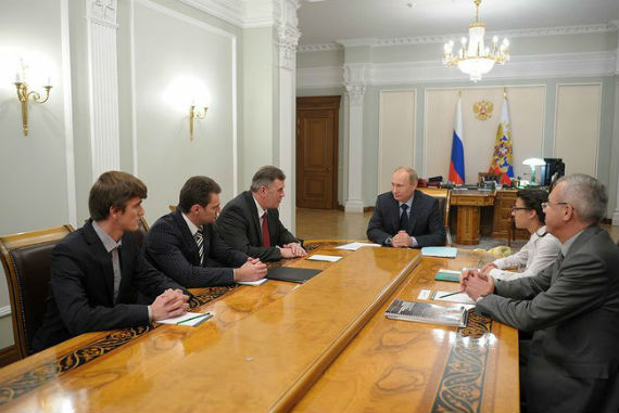 встреча Сергей Ястребов встречался в Путиным
