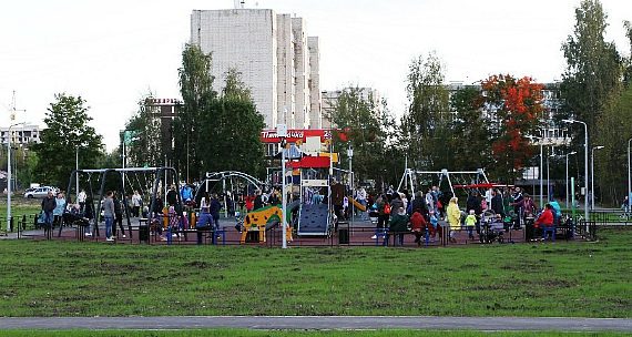 В парке в Рыбинске установят спортивную площадку