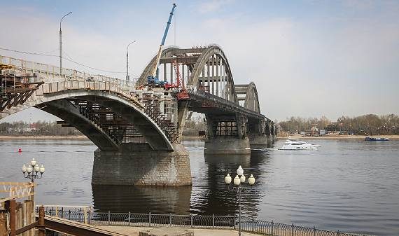 Хроника ремонта моста в Рыбинске