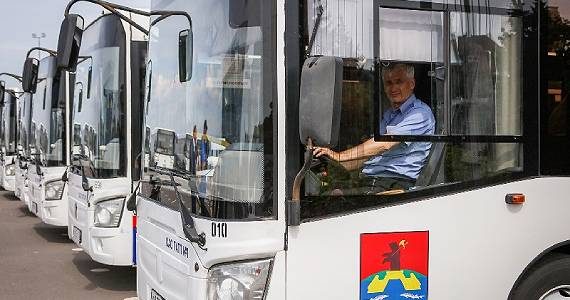 Автобусы для Рыбинска: 39 машин поступили в ПАТП-1