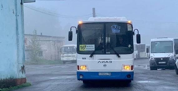 Большие автобусы запустили в Рыбинске по маршруту 16-т
