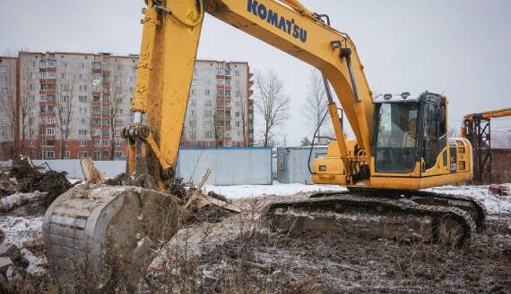 В Рыбинске начали строить дом под расселение